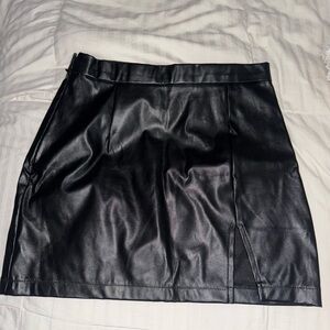SHEIN Black Pencil Mini Skirt Night Out